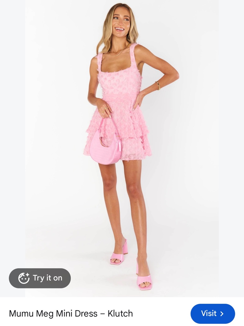 Pink Meg Mini Dress
